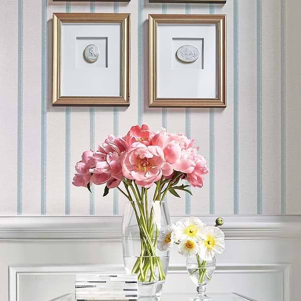 Notch Stripe-Behang-Tapete-Thibaut-Selected Wallpapers