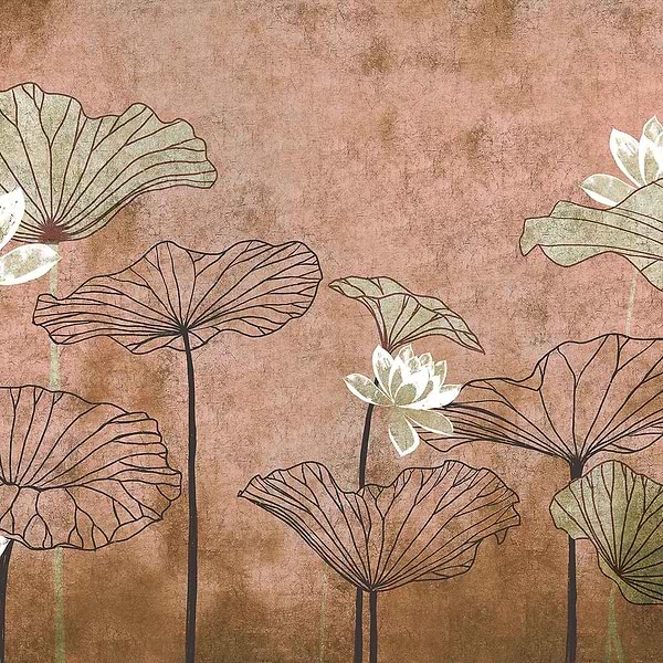 Nympha Metallics-Behang-Tapete-Coordonne-Silver Rose-Metallics-9602001-Selected Wallpapers