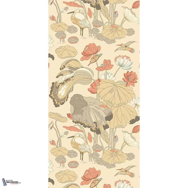 Nympheus-behang-Tapete-GP&J Baker-Parchment-Rol-BW45123.2-Selected Wallpapers