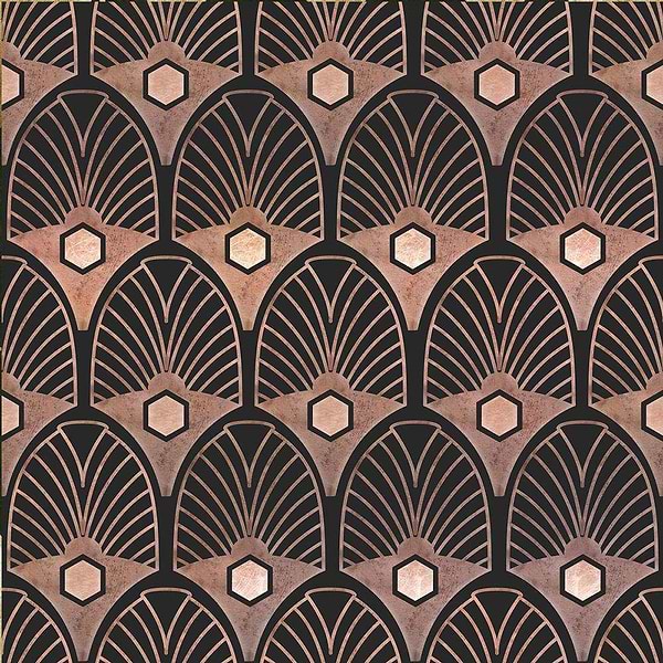 Obsession-behang-Tapete-Mind the Gap-Koper-300 cm (standaard)-WP20229-Selected Wallpapers