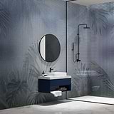 Ombre | Fiber Glass-behang-Tapete-Inkiostro Bianco-Selected Wallpapers