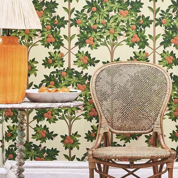 Orange Blossom-behang-Tapete-Cole & Son-Selected Wallpapers