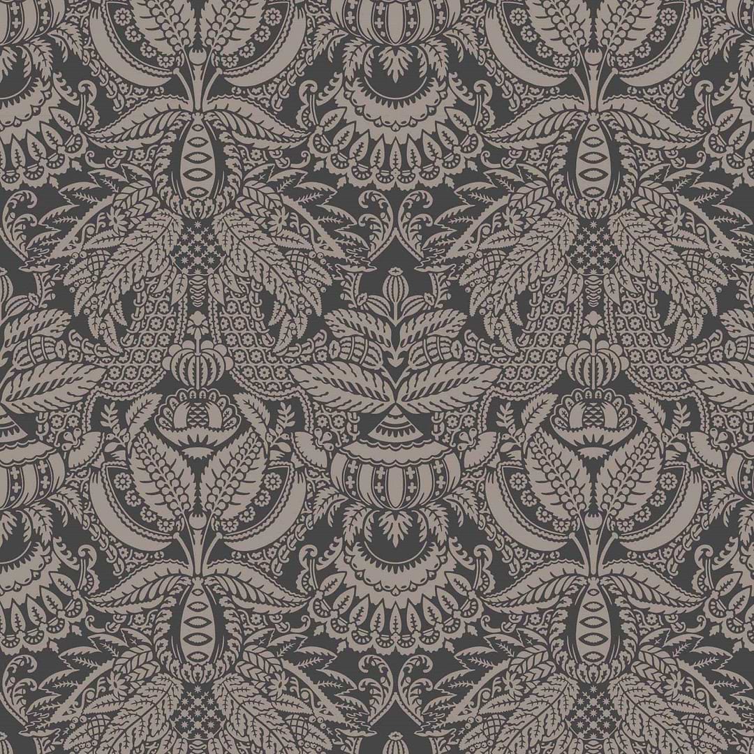 Orangerie-Behang-Tapete-Farrow & Ball-Off Black-Rol-BP2503-Selected Wallpapers