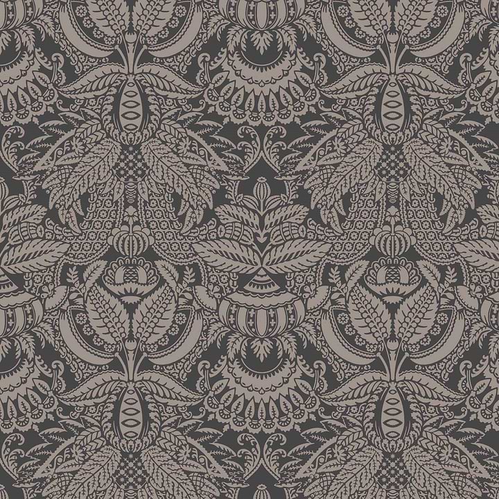 Orangerie-Behang-Tapete-Farrow & Ball-Off Black-Rol-BP2503-Selected Wallpapers
