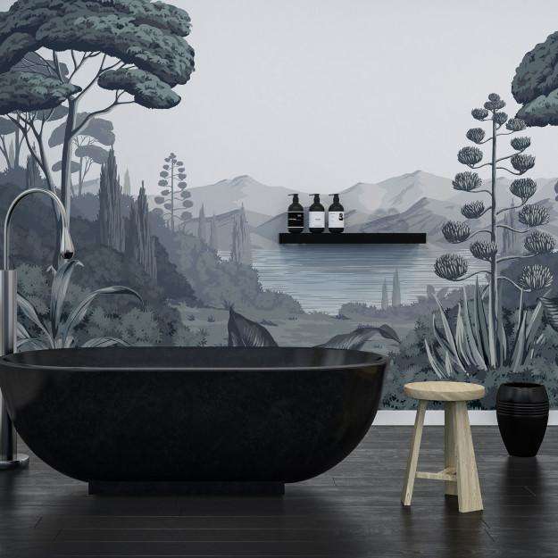 Orta-behang-Tapete-Les Dominotiers-Selected Wallpapers