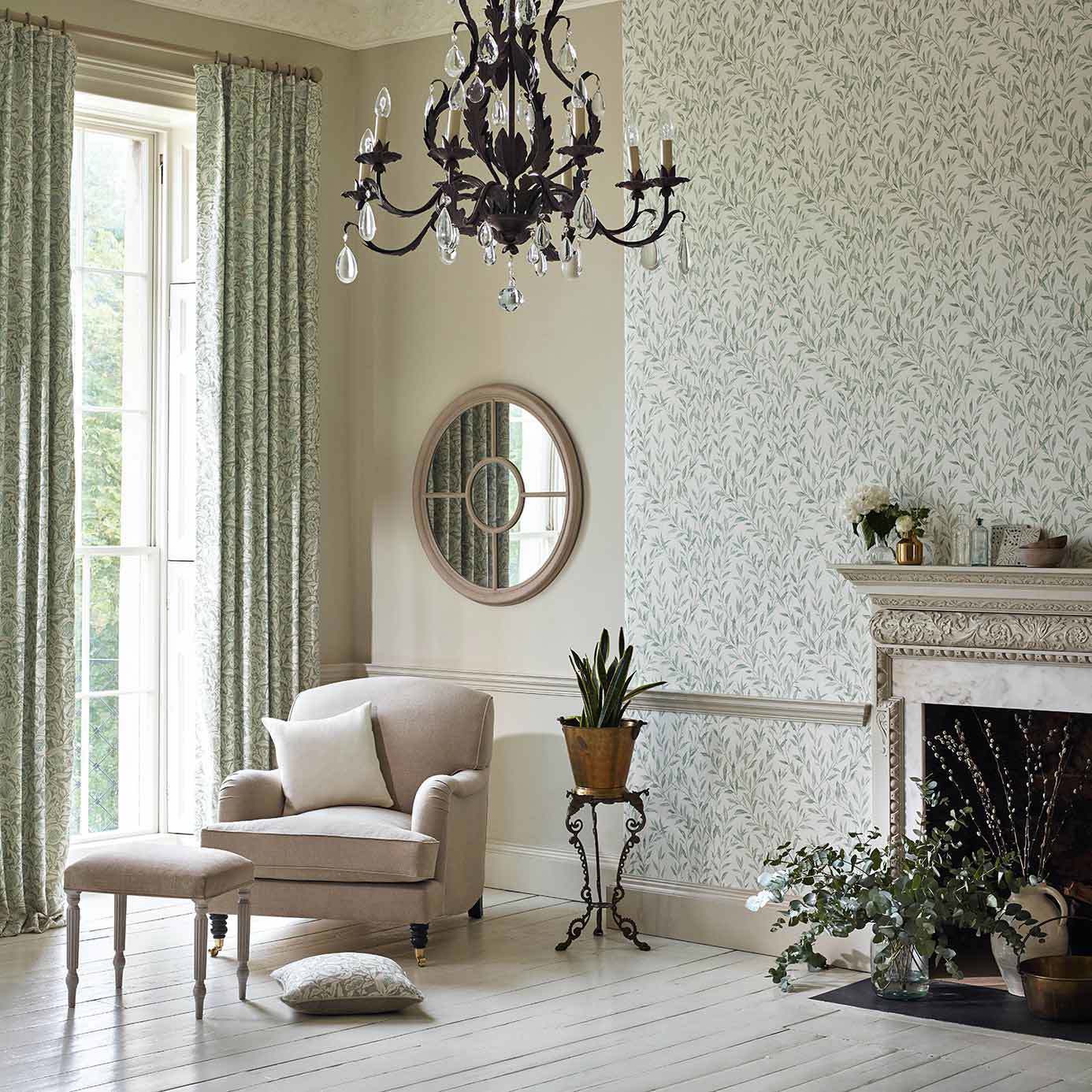 Osier-behang-Tapete-Sanderson-Selected Wallpapers