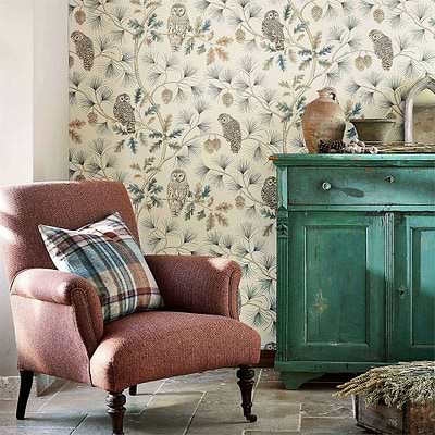 Owlswick-behang-Tapete-Sanderson-Selected Wallpapers