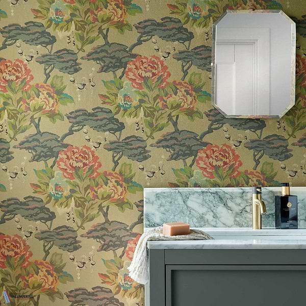 Paeonia-Behang-Tapete-1838 wallcoverings-Selected Wallpapers