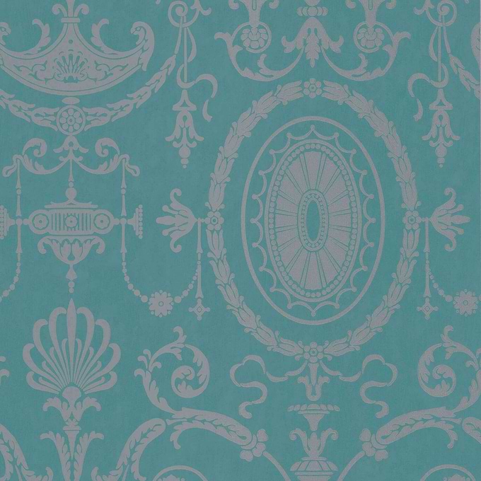Pall Mall-behang-Tapete-Little Greene-Canton Gold-Rol-0251PMCANTO-Selected Wallpapers
