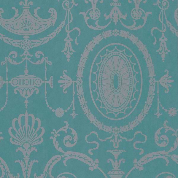 Pall Mall-behang-Tapete-Little Greene-Canton Gold-Rol-0251PMCANTO-Selected Wallpapers