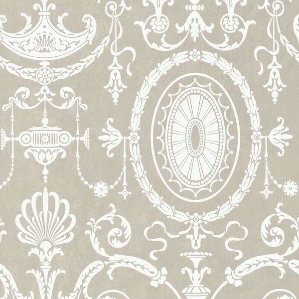 Pall Mall-behang-Tapete-Little Greene-Scholar-Rol-0251PMSCHOL-Selected Wallpapers