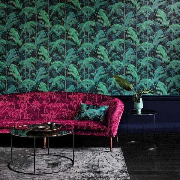Palm Jungle-behang-Tapete-Cole & Son-Selected Wallpapers