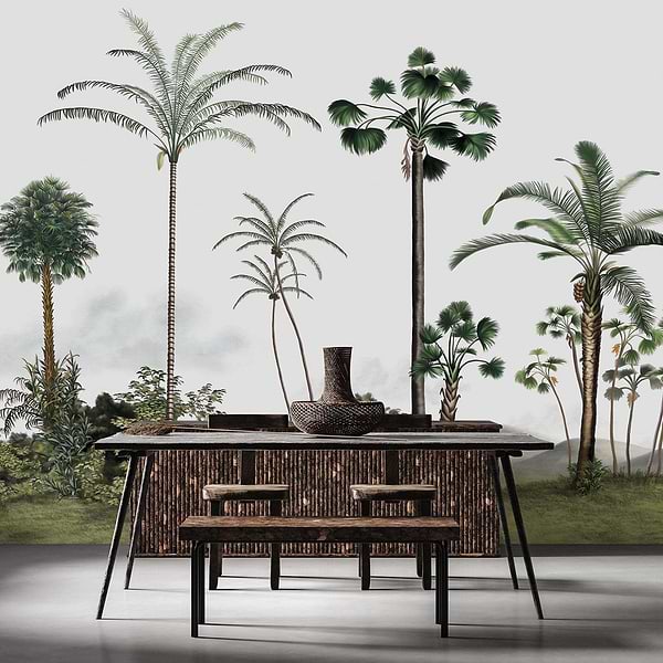 Palma-behang-Tapete-Les Dominotiers-Selected Wallpapers