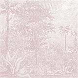 Palmar-behang-Tapete-Les Dominotiers-Pink-Non Woven 70 cm-DOM308/2-Selected Wallpapers