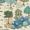 Pamir Garden-wallpaper-Sanderson-Cream Nettle-Roll-216766-Selected Wallpapers