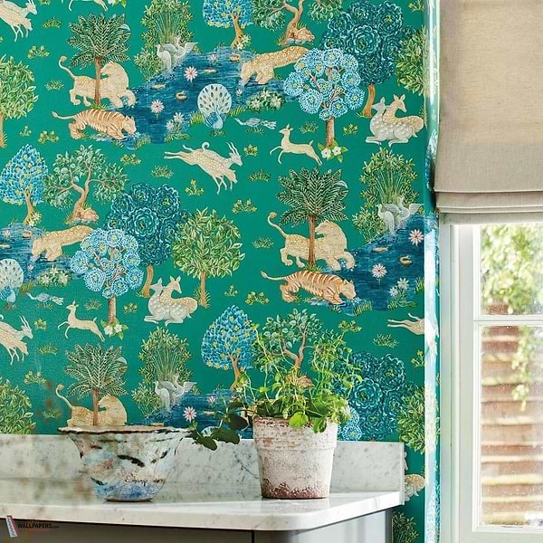 Pamir Garden-behang-Tapete-Sanderson-Selected Wallpapers