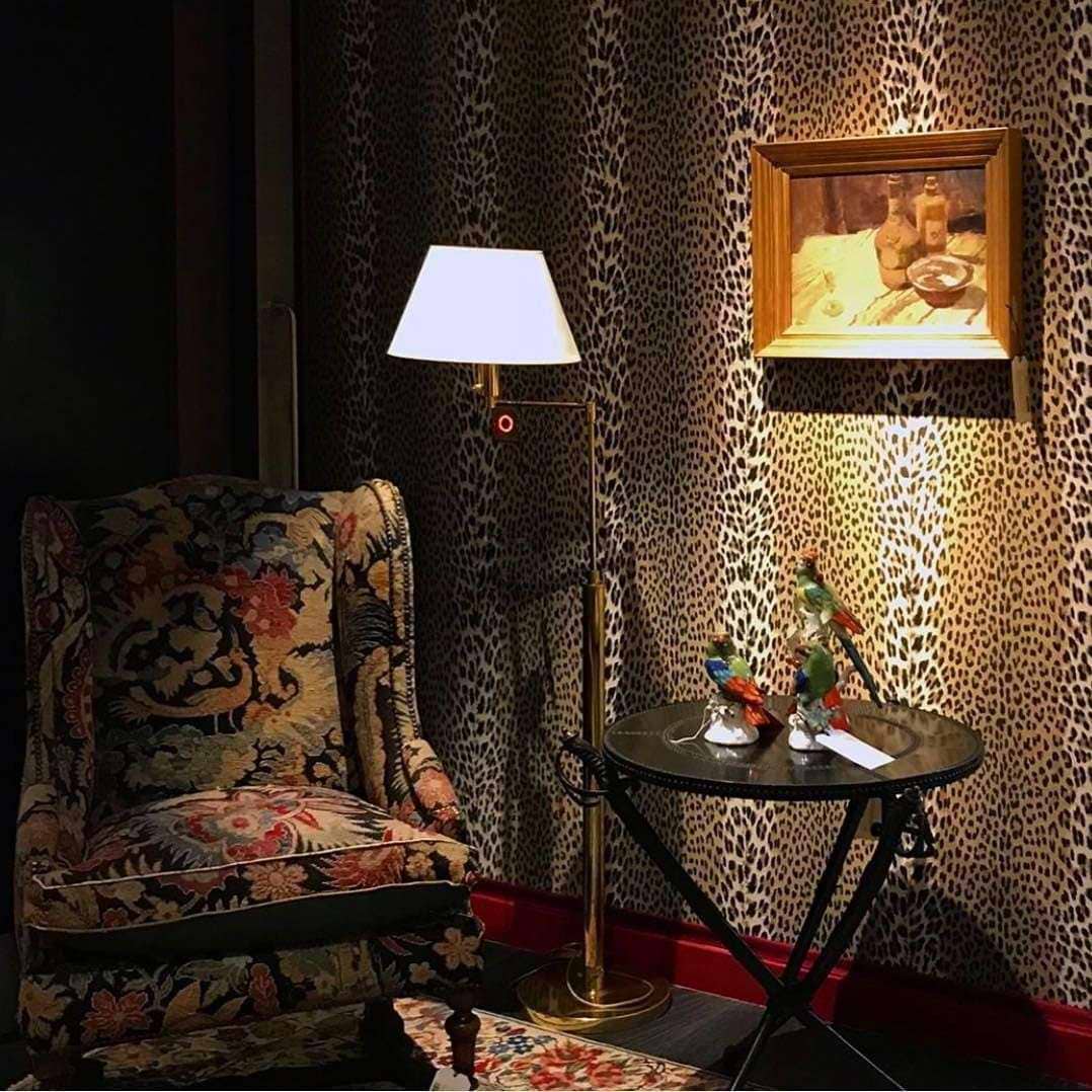 Panthere-behang-Tapete-Boussac-Natural-W4396001-Selected Wallpapers