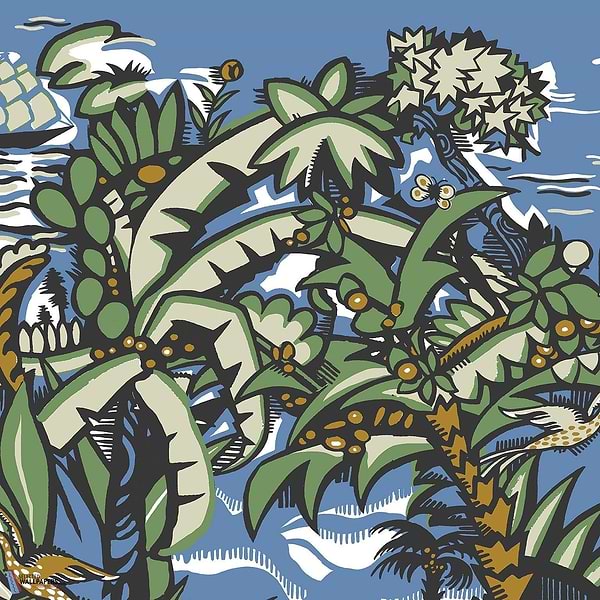 Pao Pao-behang-Tapete-Pierre Frey-Lagune-Set-FP976001-Selected Wallpapers