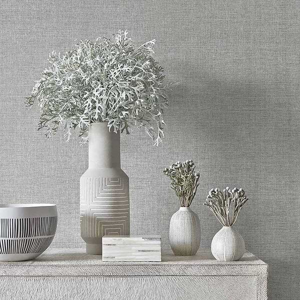 Paper Linen-Behang-Tapete-Thibaut-Selected Wallpapers