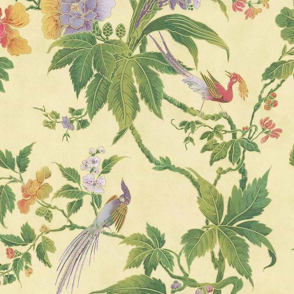 Paradise-behang-Tapete-Little Greene-Sunrise-Rol-0247PASUNRI-Selected Wallpapers