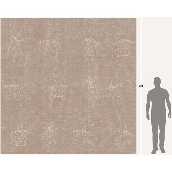 Paralume-behang-Tapete-Inkiostro Bianco-Selected Wallpapers