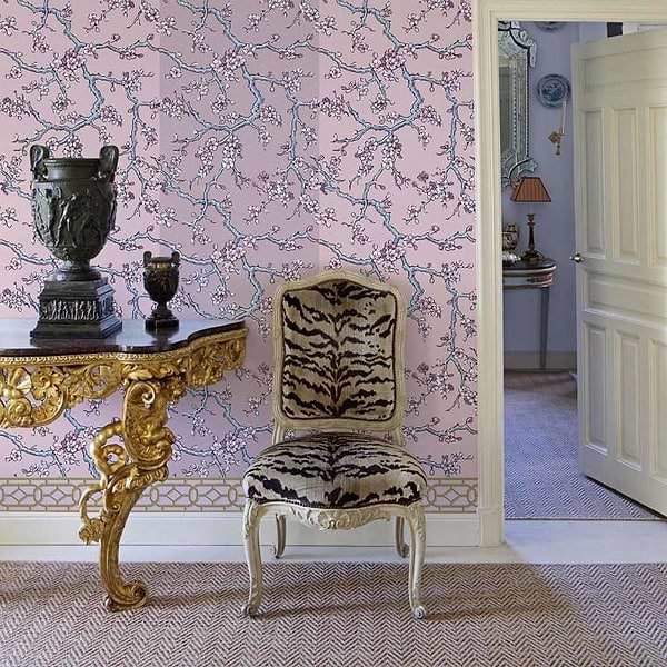 Paravent des amandiers - Amaro Sanchez de Moya-Behang-Tapete-Coordonne-Selected Wallpapers