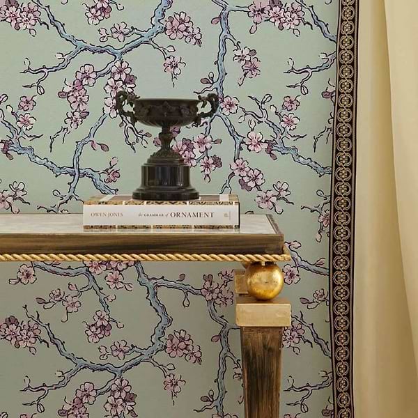 Paravent des amandiers - Amaro Sanchez de Moya-Behang-Tapete-Coordonne-Selected Wallpapers