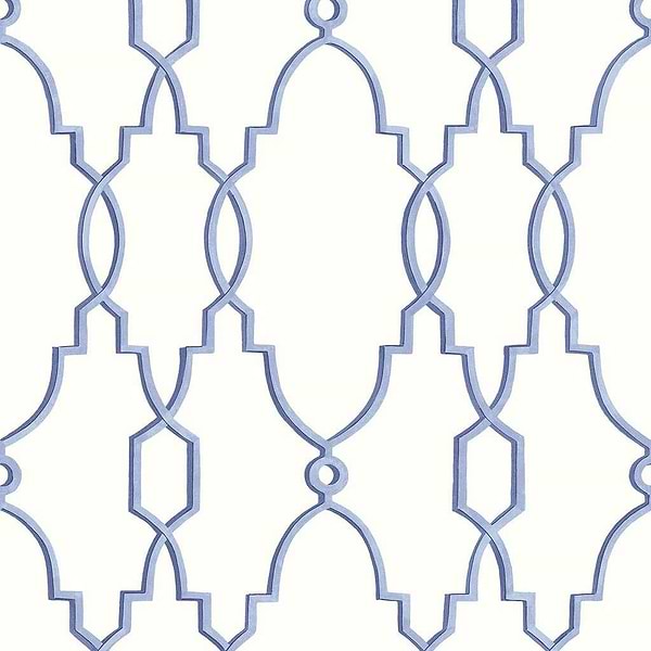 Parterre-Behang-Tapete-Cole & Son-Hyacinth Blue-Rol-99/2007-Selected Wallpapers