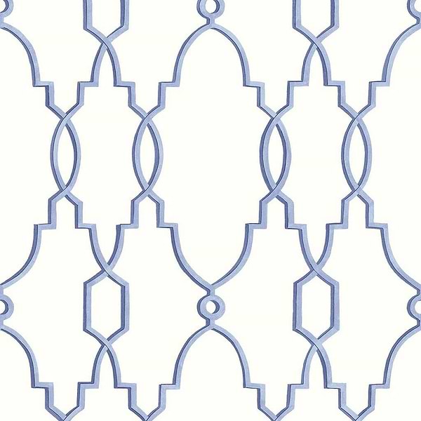 Parterre-Behang-Tapete-Cole & Son-Hyacinth Blue-Rol-99/2007-Selected Wallpapers