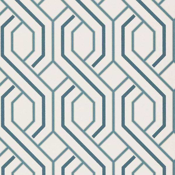 Parterre-behang-Tapete-GP&J Baker-Indigo-Rol-BW45081.2-Selected Wallpapers