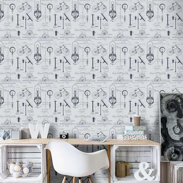 Patents-behang-Tapete-Mind the Gap-Selected Wallpapers