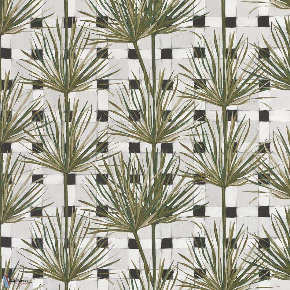 Patio exotique-behang-Tapete-Pierre Frey-Fusain-Meter (M1)-FP789003-Selected Wallpapers