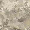 Peacock Garden-Behang-Tapete-Presence-Beige-Silk Vinyl-PS105/03-Selected Wallpapers