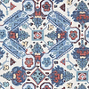 Persian Carpet-Behang-Tapete-Thibaut-Bleu and White-Rol-T10824-Selected Wallpapers