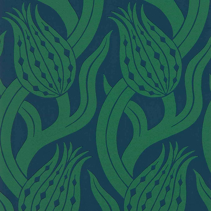 Persian Tulip-behang-Tapete-Zoffany-Poison-Rol-312996-Selected Wallpapers