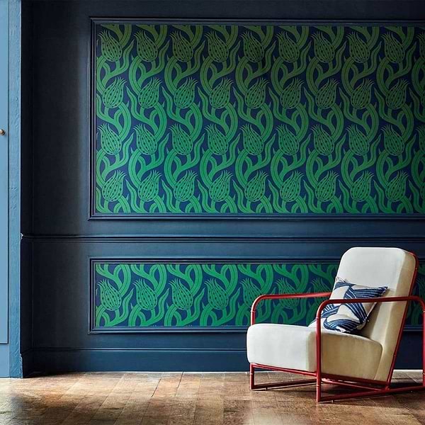 Persian Tulip-behang-Tapete-Zoffany-Selected Wallpapers