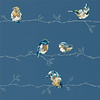 Persico-behang-Tapete-Harlequin-Turquoise/Navy-Rol-111487-Selected Wallpapers