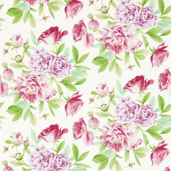 Phoebe-behang-Tapete-Zoffany-Peony/Leaf-Rol-311359-Selected Wallpapers
