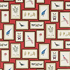 Picture Gallery-behang-Tapete-Sanderson-Red/Multi-Rol-213398-Selected Wallpapers