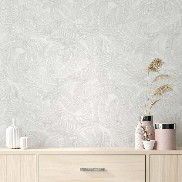 Plumes-behang-Tapete-Isidore Leroy-Selected Wallpapers