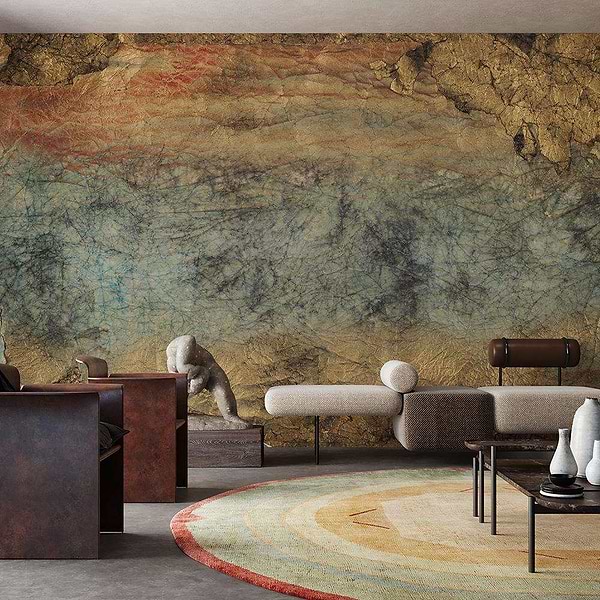 Poni-behang-Tapete-Inkiostro Bianco-Selected Wallpapers