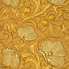 Poppy Trail-behang-Tapete-Little Greene-Yellow Pink-Rol-0263PTYELLO-Selected Wallpapers