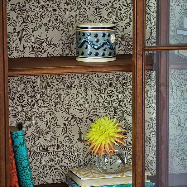 Poppy-behang-Tapete-Morris & Co-Selected Wallpapers