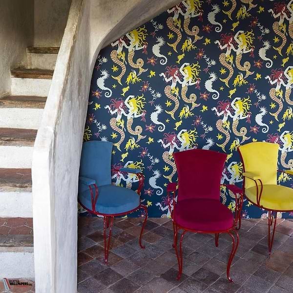 Poseidon-behang-Tapete-Pierre Frey-Selected Wallpapers