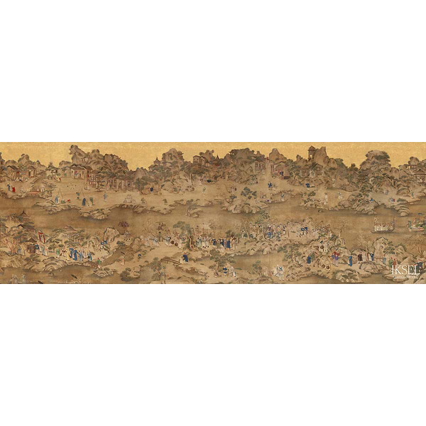 Procession-behang-Iksel-Selected Wallpapers