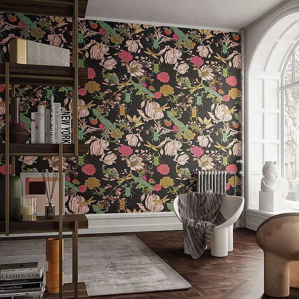 Promenade-behang-Tapete-Inkiostro Bianco-Selected Wallpapers