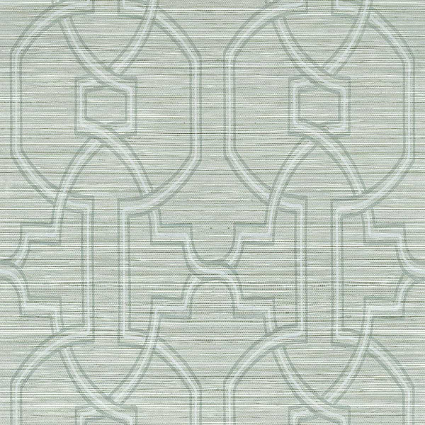 Promenade-Behang-Tapete-Thibaut-Robin's Egg-Rol-T279-Selected Wallpapers