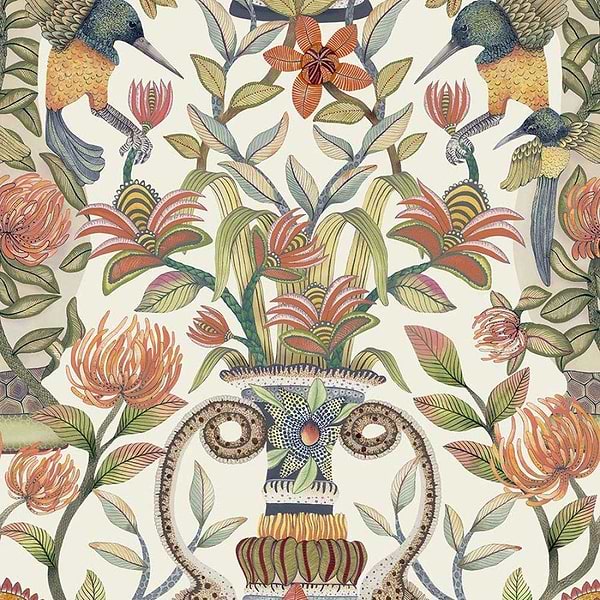 Protea Garden-Behang-Tapete-Cole & Son-White-Rol-119/10043-Selected Wallpapers