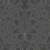 Pugin Palace Flock-behang-Tapete-Cole & Son-Charcoal-Rol-116/9035-Selected Wallpapers