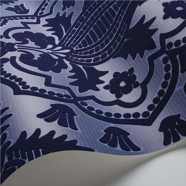 Pugin Palace Flock-behang-Tapete-Cole & Son-Selected Wallpapers